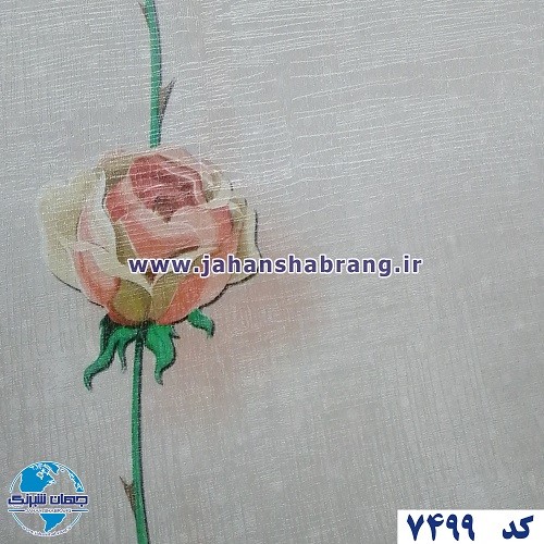 طرح‏ ‏کاغذ‏ ‏دیواری رز نارنجی برجسته مات‏ ‏یورو دکور‏ ‏‏کد ‏7499