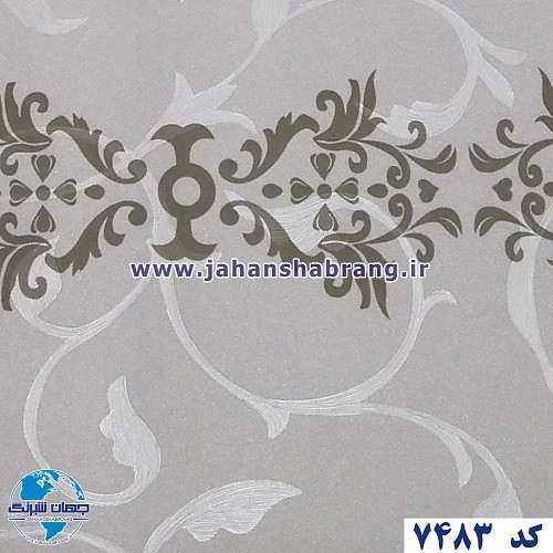 طرح‏ ‏کاغذ‏ ‏دیواری کرم روشن برجسته مات‏ ‏یورو دکور‏ ‏‏کد ‏7483