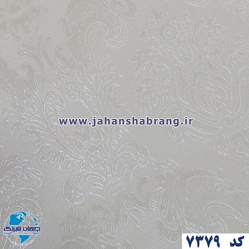 طرح‏ ‏کاغذ‏ ‏دیواری‏ کرم روشن برجسته ‏‏مات‏ ‏یورو دکور‏ ‏‏کد ‏7379