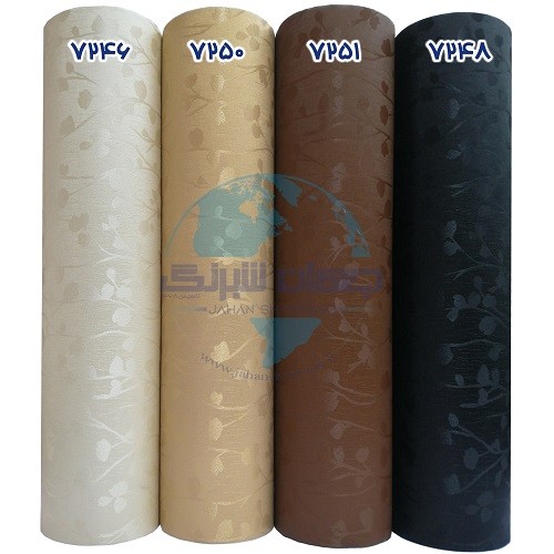 طرح‏ ‏کاغذ‏ ‏دیواری کرم برجسته مات‏ ‏یورو دکور‏ ‏‏کد ‏7250