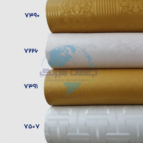 طرح‏ ‏کاغذ‏ ‏دیواری‏ طلایی برجسته ‏‏مات‏ ‏یورو دکور‏ ‏‏کد ‏7390