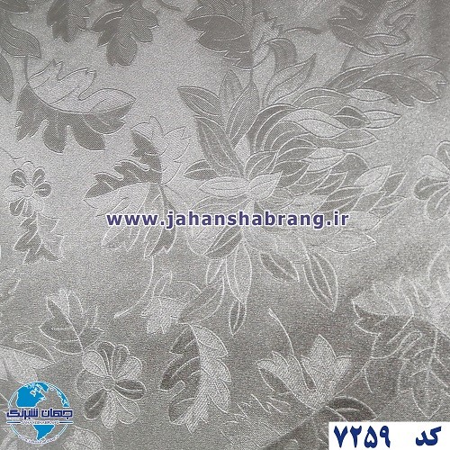 طرح‏ ‏کاغذ‏ ‏دیواری نقره‌ای برجسته مات‏ ‏یورو دکور‏ ‏‏کد 7259