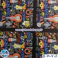 بمب‏ ‏استیکر‏ ‏‏فانتزی‏ ‎‏یورو دکور‏ کد ‏‎B-307