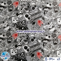 بمب‏ ‏استیکر‏ ‏‏فانتزی‏ ‎‏یورو دکور‏ کد ‏‎B-310