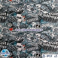 بمب‏ ‏استیکر‏ ‏‏فانتزی‏ ‎‏یورو دکور‏ کد ‏‎B-312