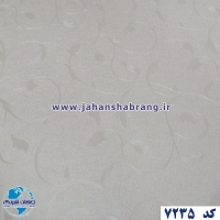 طرح‏ ‏کاغذ‏ ‏دیواری‏ ‏‏سفید برجسته‏ ‏‏مات‏ ‏یورو دکور‏ ‏‏کد ‏7235‎