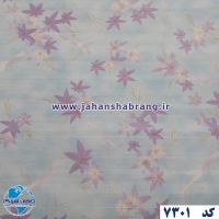 طرح‏ ‏کاغذ‏ ‏دیواری برگ پاییزی بنفش برجسته مات‏ ‏یورو دکور‏ ‏‏کد 7301