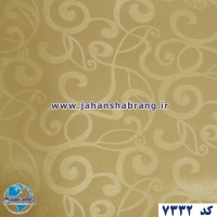 طرح‏ ‏کاغذ‏ ‏دیواری طلایی برجسته مات‏ ‏یورو دکور‏ ‏‏کد 7332