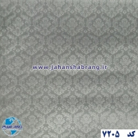 طرح‏ ‏کاغذ‏ ‏دیواری داماسک نقره‌ای برجسته مات‏ ‏یورو دکور‏ ‏‏کد 7205