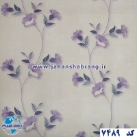 طرح‏ ‏کاغذ‏ ‏دیواری بنفش برجسته مات‏ ‏یورو دکور‏ ‏‏کد 7489