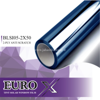 ‎دودی‏ ‏ضدخش‏ ‎2‎ ‏لایه‏ ‎50c*30‎ ‏یورو‏ ‏ایکس‏ _ ‏نقره‏ ‏ای‏ ‏آبی‏ ‎BLSI05-2X50‎