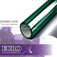 ‎دودی‏ ‏ضدخش‏ ‎2‎ ‏لایه‏ ‎50c*30‎ ‏یورو‏ ‏ایکس‏ _ ‏نقره‏ ‏ای‏ ‏سبز‏ ‎GNSI05-2X50‎