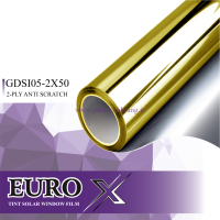 ‎دودی‏ ‏ضدخش‏ ‎2‎ ‏لایه‏ ‎50c*30‎ ‏یورو‏ ‏ایکس‏ _ ‏نقره‏ ‏ای‏ ‏طلایی‏ ‎GDSI05-2X50‎
