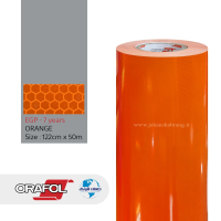 شبرنگ 7 ساله EGP لانه زنبوری پریسماتیک 122c*50m نارنجی اورافول آلمان ORFE1226