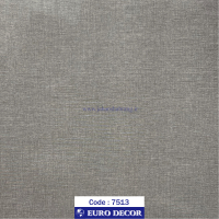 طرح‏ ‏کاغذ‏ ‏دیواری کنفی طوسی روشن برجسته مات یورو دکور‏ ‏‏کد 7513