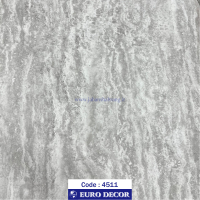 دکوری‏ ‏طرح‏ ‏سنگ‏ برجسته مات بتن طوسی متوسط راه راه یورو دکور ‏‏کد 4511