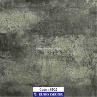 دکوری‏ ‏طرح‏ ‏سنگ‏ برجسته مات بتن خاکستری یورو دکور ‏‏کد 4502