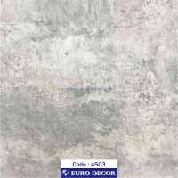 دکوری‏ ‏طرح‏ ‏سنگ‏ برجسته مات بتن طوسی روشن یورو دکور ‏‏کد 4503