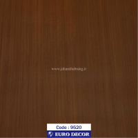 دکوری طرح چوب قهوه ای تیره مات 60c*25 یوروفیکس چین 6307
