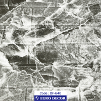 دیوارپوش‏ ‏فومی‏ ‏طرح‏ ‏سنگ تزئینی‏ ‎طوسی روشن‏ ‎یورو دکور‏ ‎کد ‎DF-640‎
